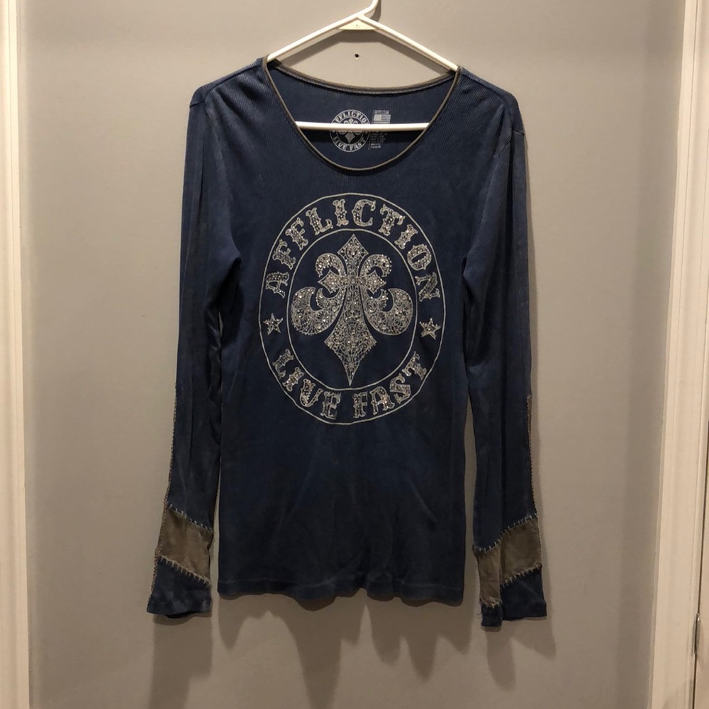 Affliction Long Sleeve Tee